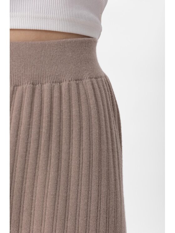 LAURELLA LAURELLA Kalhoty z materiálu 3UL002 Béžová Regular Fit
