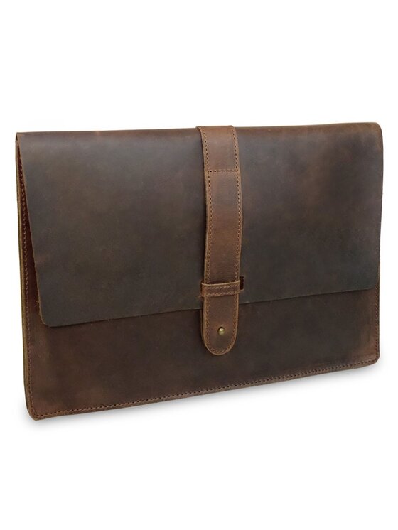 Buckle & Seam Buckle & Seam Torba na laptopa 244413 Brązowy