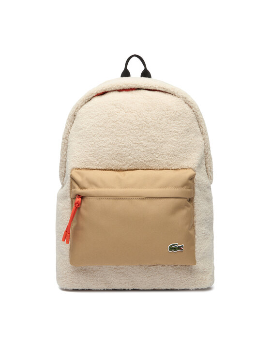 Lacoste Plecak NU5095NZ Beżowy