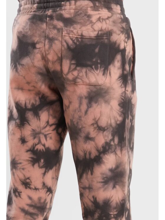 Converse Converse Spodnie dresowe Go-To Dyed Brązowy Regular Fit