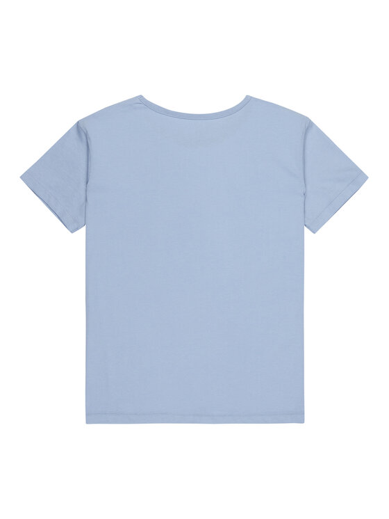 Roxy Roxy T-Shirt Lily ERGZT04139 Fioletowy Regular Fit
