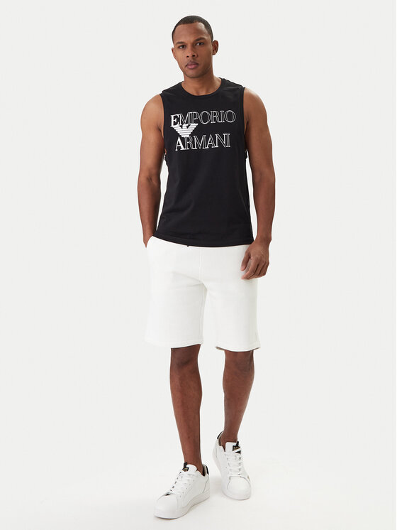 Emporio Armani Emporio Armani Tank top EM000572 AF20434 UC001 Czarny Regular Fit