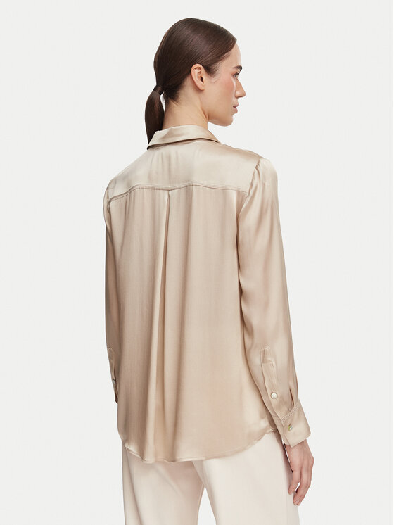 Marella Marella Koszula Alfio 2623116045 Beżowy Regular Fit