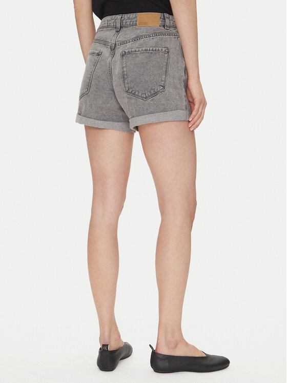 Vero Moda Vero Moda Džinsiniai šortai Zuri 10279493 Pilka Regular Fit