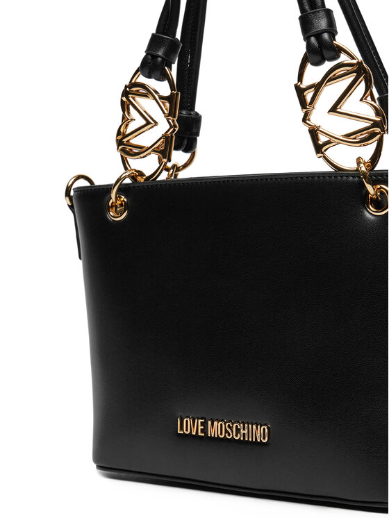 LOVE MOSCHINO LOVE MOSCHINO Ročna torba JC4052PP1MLF0000 Črna