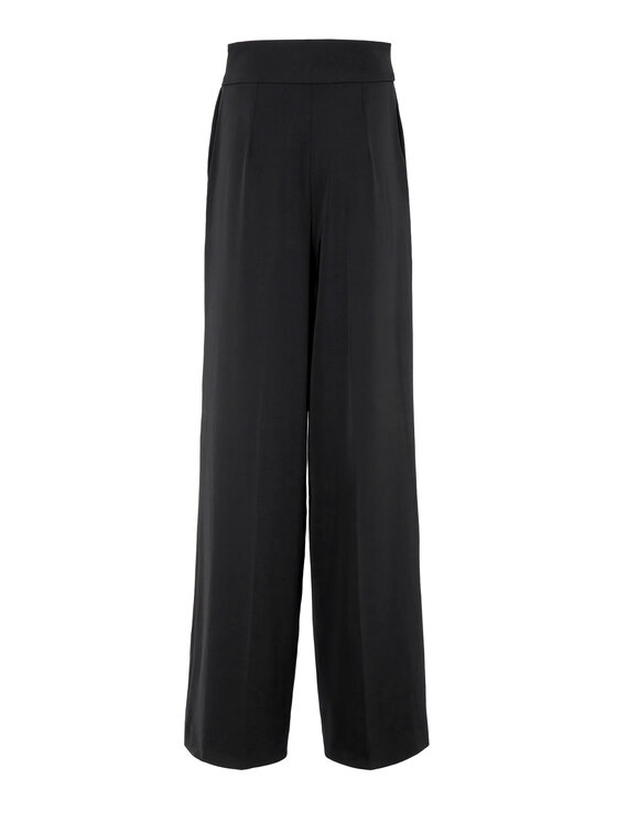 MVP Wardrobe MVP Wardrobe Текстилни панталони MVPE3PA145.0CP0029 Черен Relaxed Fit