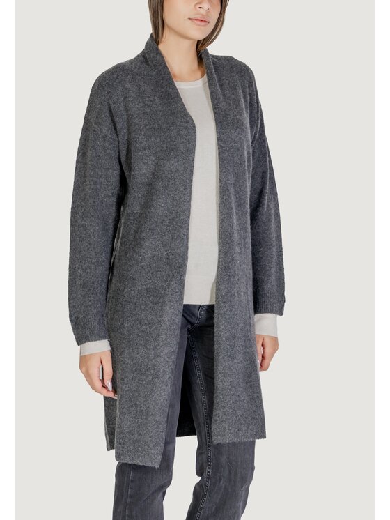 Morgan De Toi Morgan De Toi Cardigan 242-MGIOIA Grigio Regular Fit