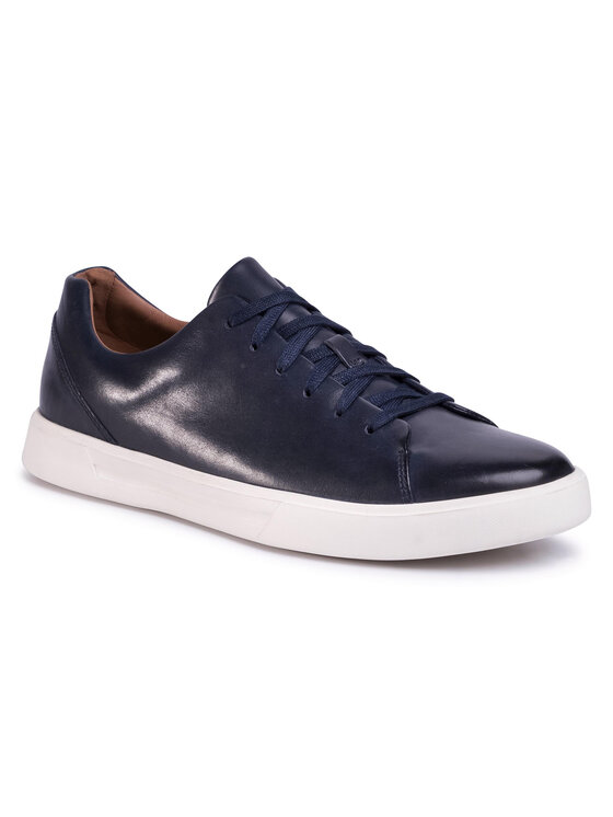Clarks Sneakersy Un Costa Lace 261485577 Tmavomodrá