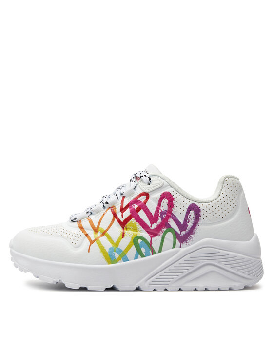 Skechers Skechers Sneakersy Love Brights 314061L/WMLT Bílá