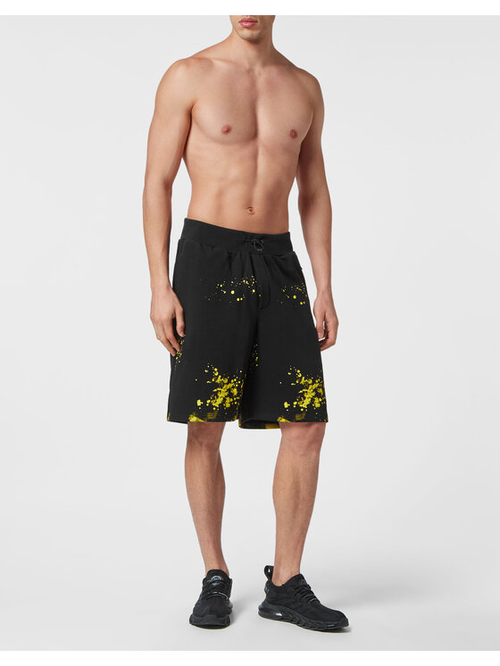 Plein Sport Plein Sport Pantaloncini 2819 Nero Jogger Fit