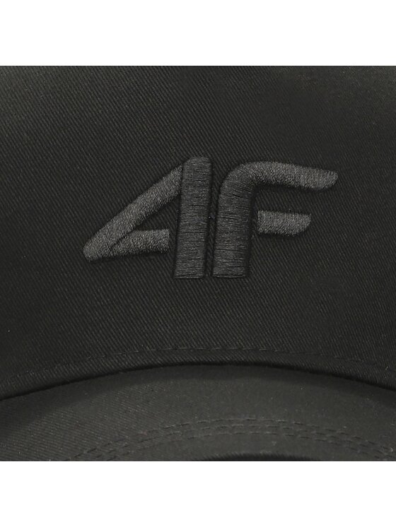 4F 4F Czapka z daszkiem H4L22-CAD004 Czarny