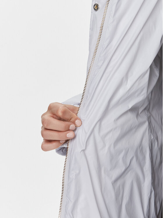 Patrizia Pepe Patrizia Pepe Μπουφάν μεταβατικό 2O0122/A9M1-W356 Γκρι Regular Fit