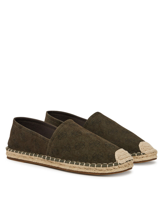 Guess Guess Espadryle FMJELC FAB14 Zielony