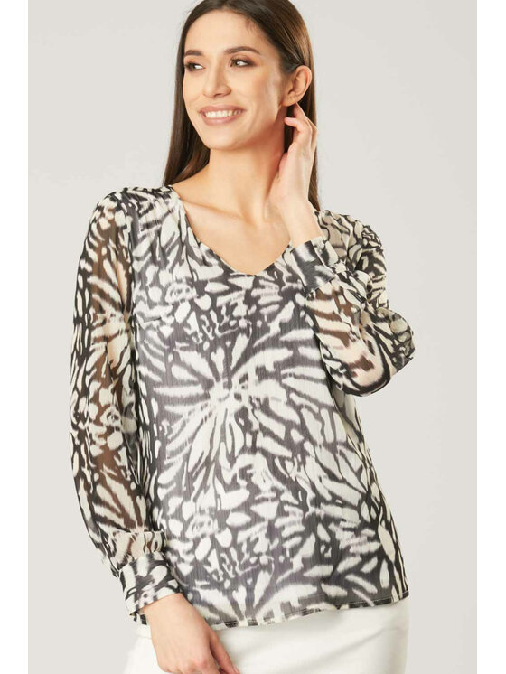 QUIOSQUE QUIOSQUE Blúzka 2LP003 Farebná Regular Fit