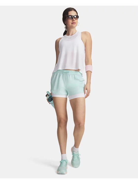 Under Armour Under Armour Szorty materiałowe UA-6009610-703 Niebieski jasny Active Fit