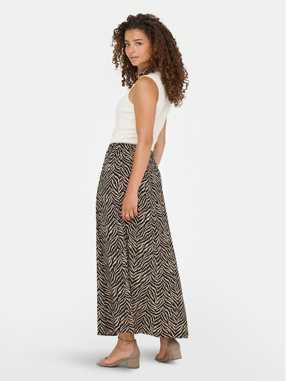 ONLY ONLY Fustă maxi Nova 15357477 Negru Regular Fit