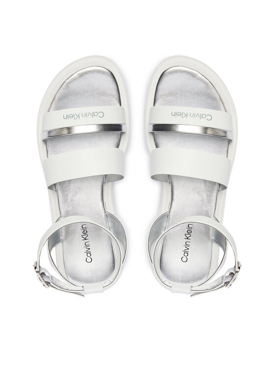 Calvin Klein Calvin Klein Basutės Velcro Sandal V4A2-83261-0326 D Balta
