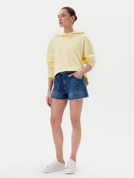 TWINSET TWINSET Суитшърт 251TP2480 Жълт Regular Fit