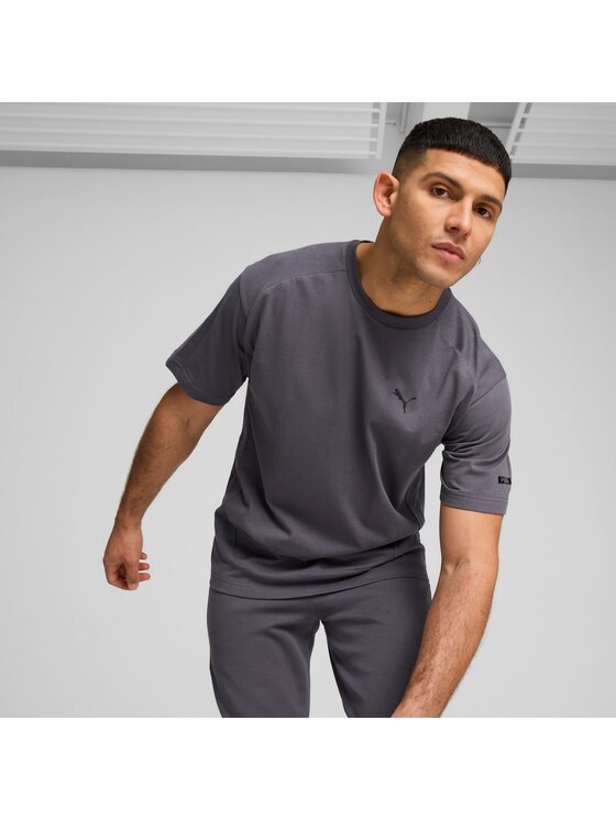 Puma Puma T-Shirt 681617 Szary Regular Fit