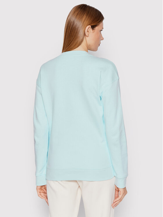 adidas adidas Majica dugih rukava Treofil Crew HL6678 Plava Regular Fit