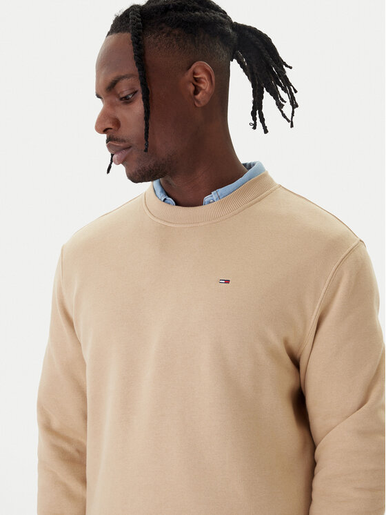 Tommy Jeans Tommy Jeans Felpa DM0DM20741 Beige Regular Fit