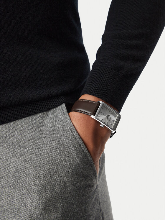 Casio Casio Zegarek MTP-B215L-7AVER Srebrny