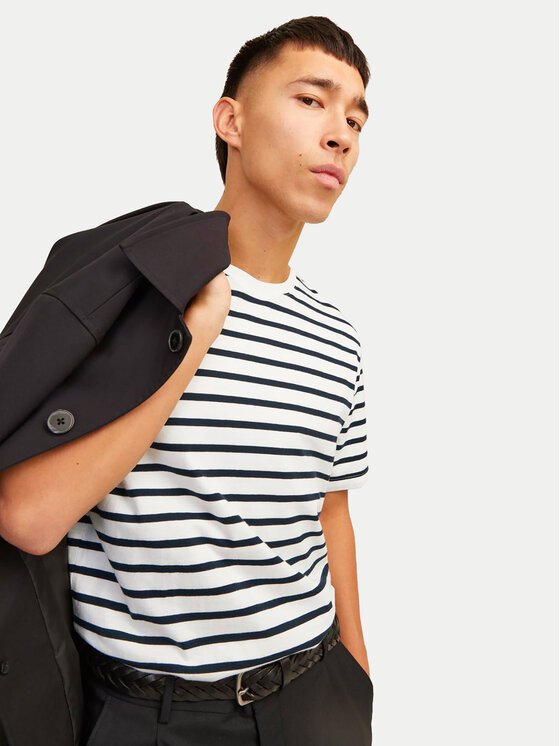 Jack&Jones Jack&Jones T-shirt Organic Basic 12156101 Bijela Slim Fit