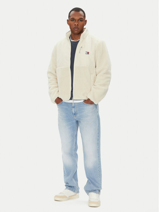 Tommy Jeans Tommy Jeans Prijelazna jakna Novelty DM0DM21682 Bež Regular Fit