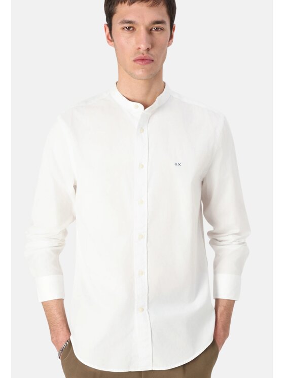 SUN68 SUN68 Camicia q-roa-35791 Bianco Regular Fit