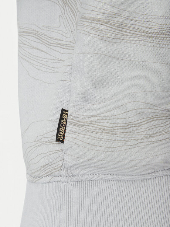 Napapijri Napapijri Bluza Cellini NP0A4ILR Szary Relaxed Fit