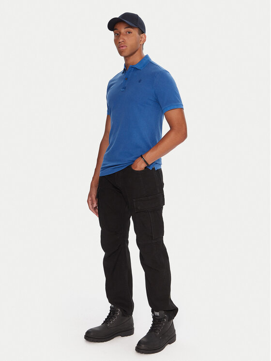 G-Star Raw G-Star Raw Pólóing Dunda D11595-D756 Kék Slim Fit