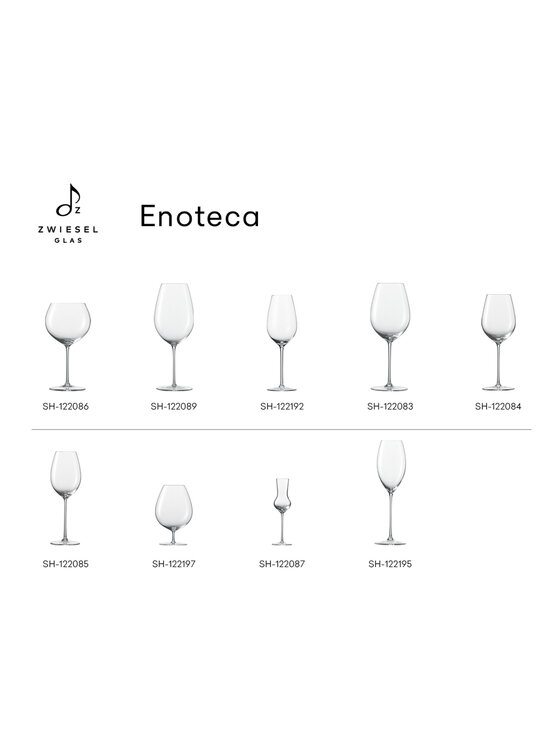 Zwiesel Glas Handmade Zwiesel Glas Handmade Komplet kieliszków do wina ENOTECA Przezroczysty