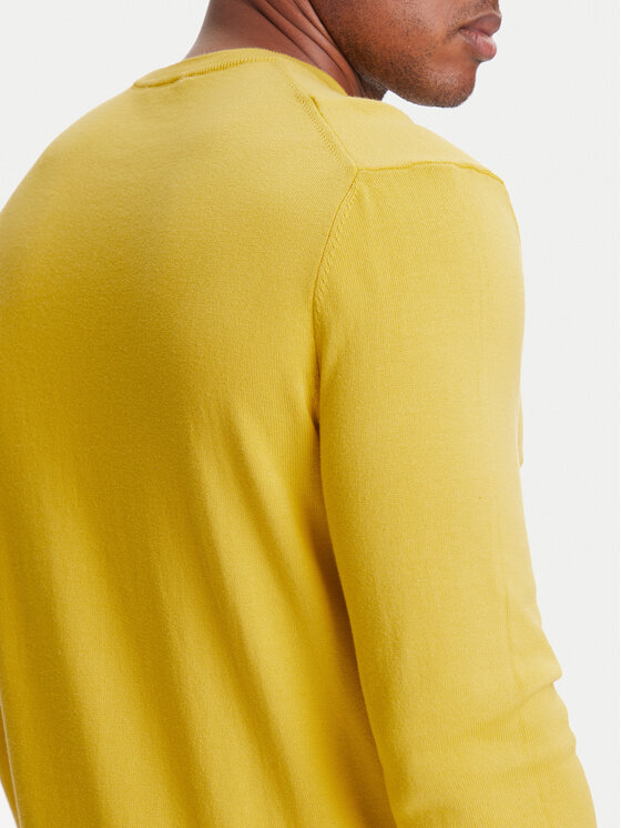 United Colors Of Benetton United Colors Of Benetton Пуловер 1098U1I76 Жълт Regular Fit