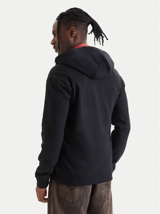 Quiksilver Quiksilver Majica dugih rukava EQYFT04952 Crna Regular Fit