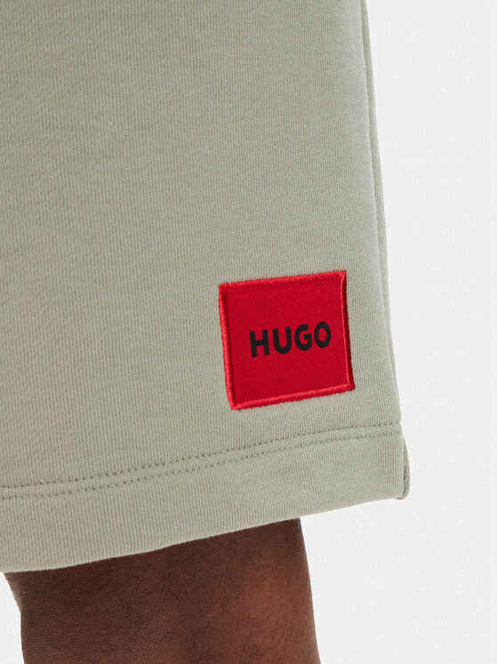 HUGO HUGO Pantaloni scurți sport Diz222 50466196 Verde deschis Regular Fit