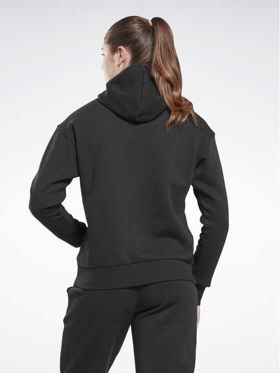 Reebok Reebok Mikina Identity Big Logo H54748 Černá Loose Fit