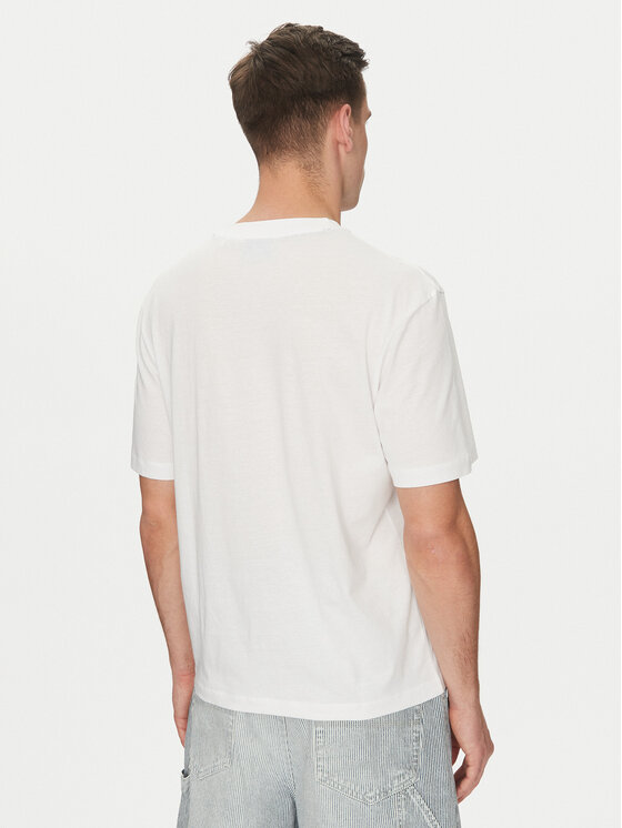 HUGO HUGO Póló Newromi 50542934 Fehér Regular Fit