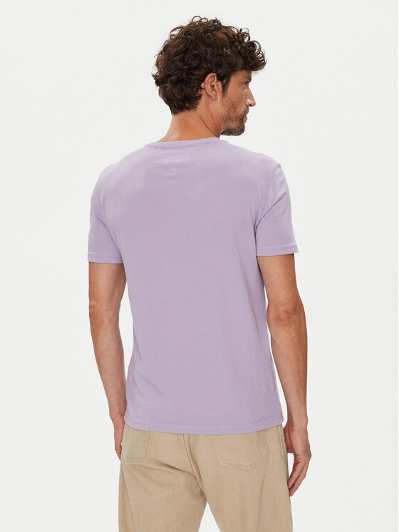 Tommy Jeans Tommy Jeans T-krekls Jaspe DM0DM20363 Violets Slim Fit
