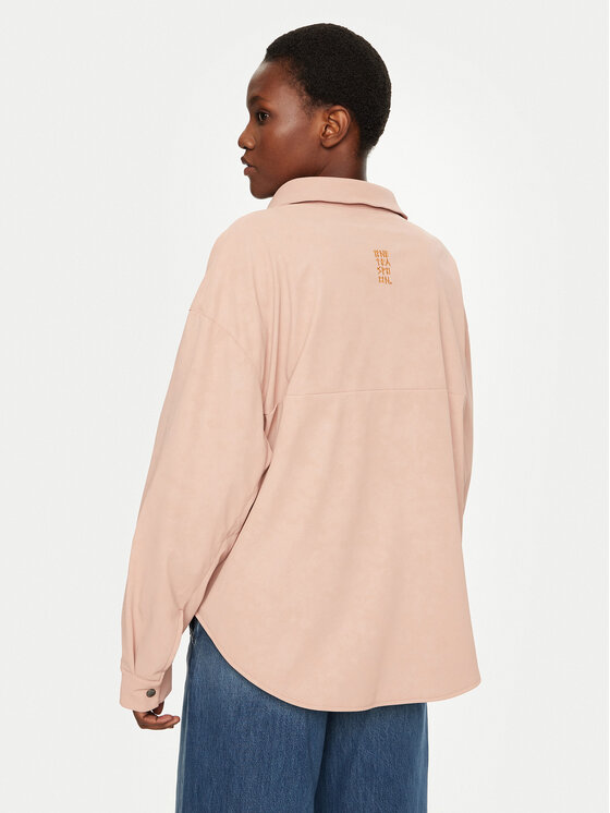 One Teaspoon One Teaspoon Camicia Daria 26713B Rosa Regular Fit
