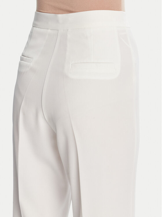Artigli Artigli Spodnie materiałowe ACPA000803 058 Biały Regular Fit