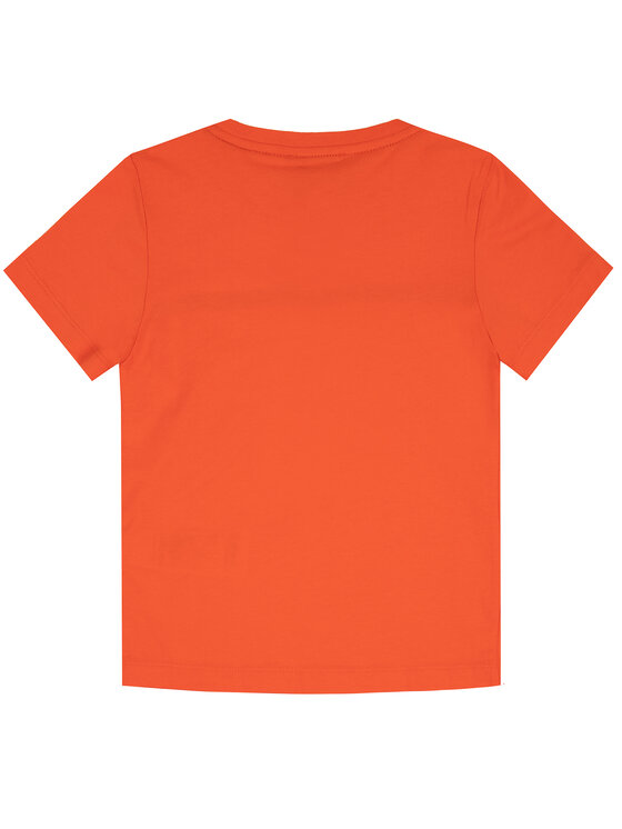 EA7 Emporio Armani EA7 Emporio Armani T-Shirt 3HBT54 BJ7CZ 1686 Oranžová Regular Fit