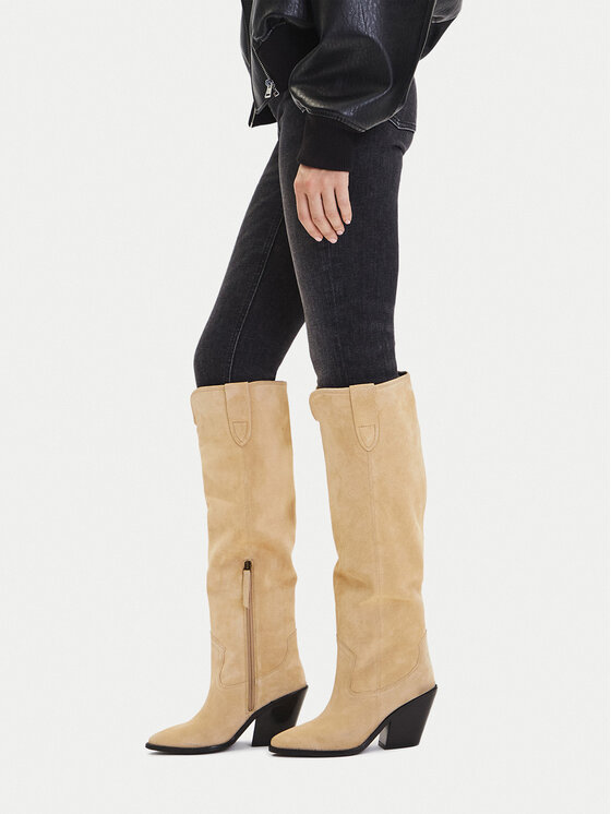 Badura Badura Cowboystiefel EO-BRAYLE-01 Beige