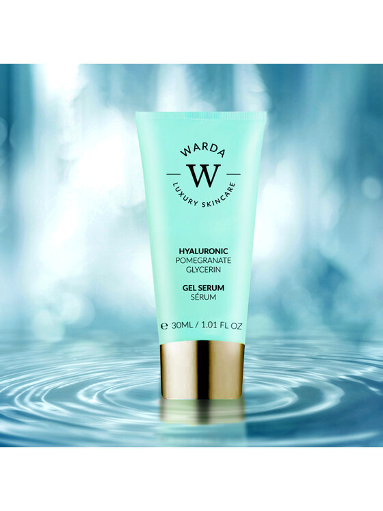 Warda Skincare Warda Skincare ZWIĘKSZAJĄCE NAWILŻENIE SKÓRY ŻELOWE SERUM Serum