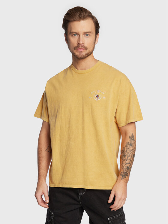BDG Urban Outfitters T Shirt 74268467 Gelb Regular Fit Modivo