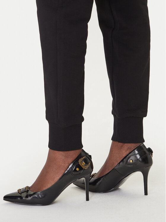 Versace Jeans Couture Versace Jeans Couture Pantaloni trening 80HAAT01 CF01T Negru Regular Fit