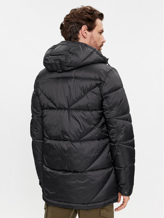 s.Oliver s.Oliver Pūkinė striukė 2134322 Juoda Regular Fit