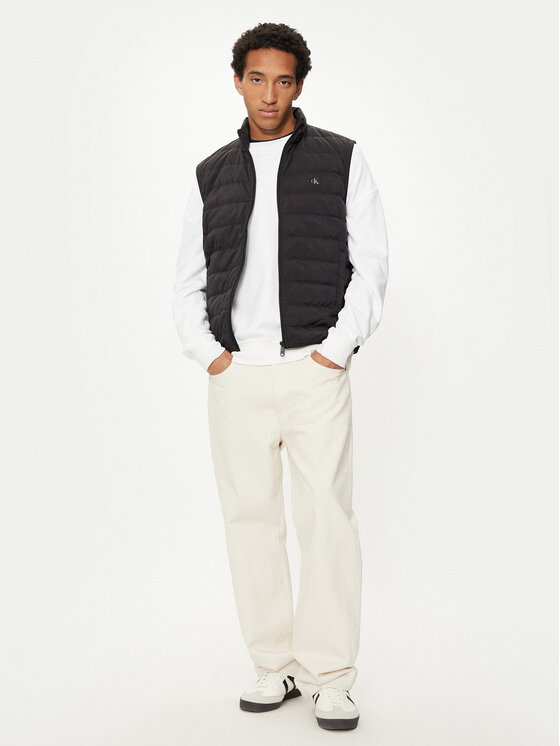 Calvin Klein Jeans Calvin Klein Jeans Vestă J30J326635 Negru Regular Fit
