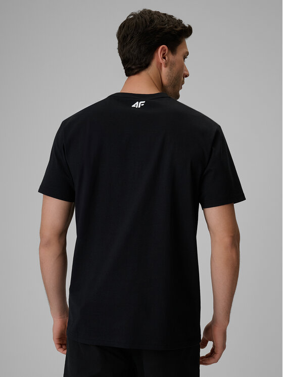 4F 4F T-Shirt LAKESIDE ESCAPE Czarny Relaxed Fit