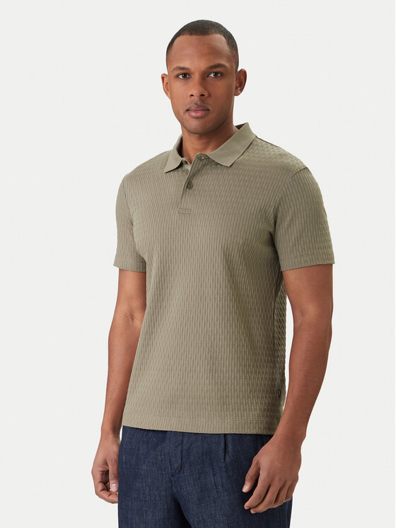 JOOP! JOOP! Polo Jorge 30101934 Zaļš Slim Fit