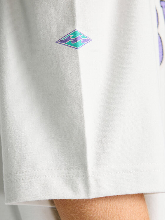 Billabong Billabong T-shirt Wave Out EBJZT00481 Bianco Loose Fit
